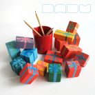 Packages - unique holiday gift packages made of wood