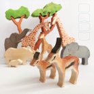 Tree and animals from the savannah