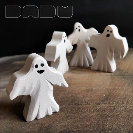 Ghosts for Halloween • small toy figures