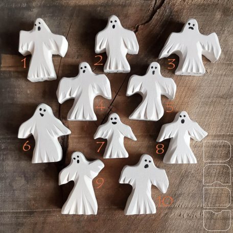 Ghosts for Halloween • small toy figures
