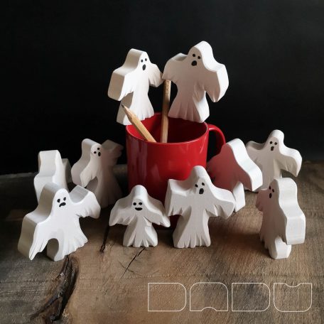 Ghosts for Halloween • small toy figures