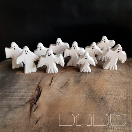 Ghosts for Halloween • small toy figures