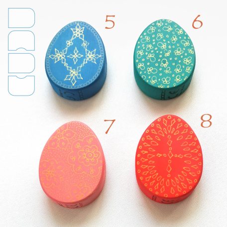 Fabergé eggs according to Dadu—unique wooden toys with gold decoration