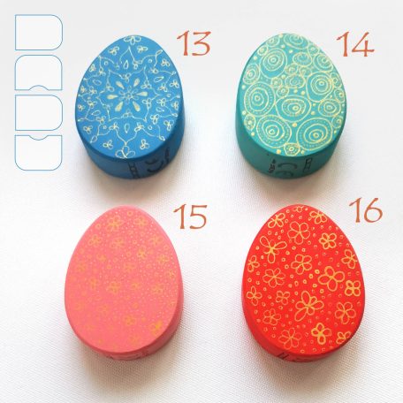 Fabergé eggs according to Dadu—unique wooden toys with gold decoration