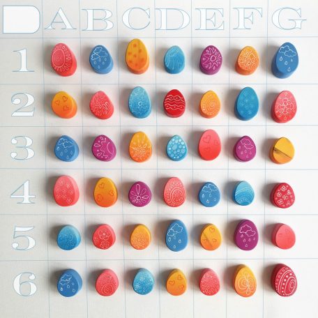 Easter eggs - wooden toy