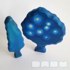 Vincent's trees from the fairy tale forest • Van Gogh inspired decorative wooden toys