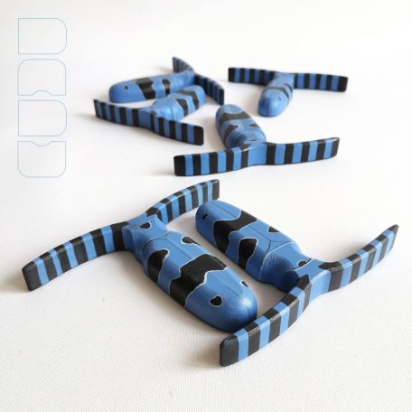 Rosalia longicorn - wooden toy or decor