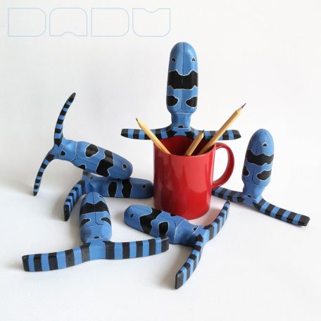 Rosalia longicorn - wooden toy or decor