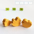 Chicks - wooden toy figures