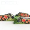 Crepuscular burnet - handpainted unique wooden insect toy