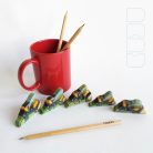 Bumblebee - handpainted unique wooden insect toy