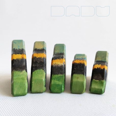 Bumblebee - handpainted unique wooden insect toy