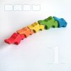 Elephant nurseries, developmental wooden toys