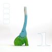 Field animals - unique, handpainted wooden figures