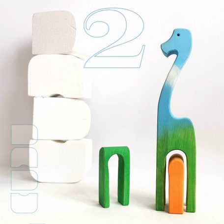 Field animals - unique, handpainted wooden figures