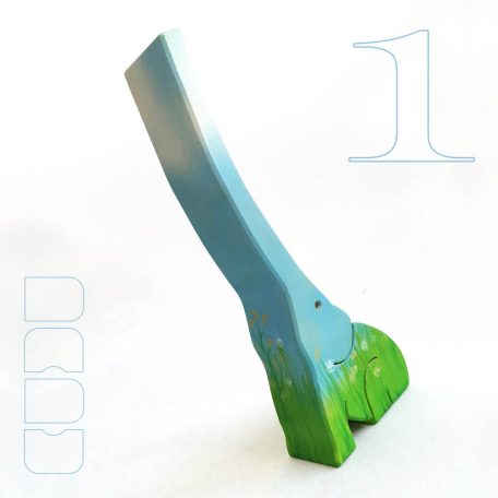 Field animals - unique, handpainted wooden figures